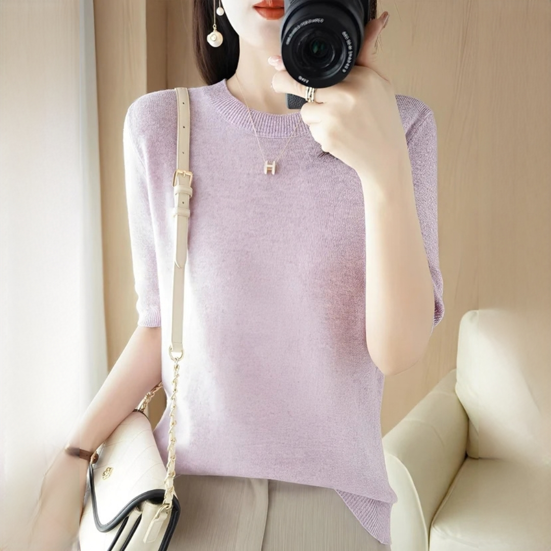 Blandine - Camiseta sofisticada y delicada