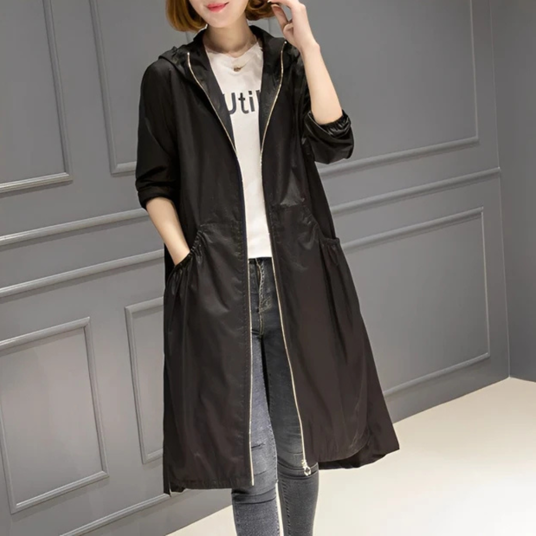 Margie - Impermeable elegante y chic