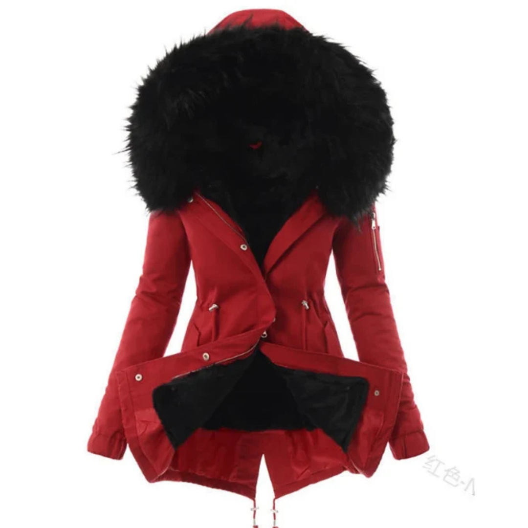 Hasmin - Chaqueta de invierno cómoda y cálida