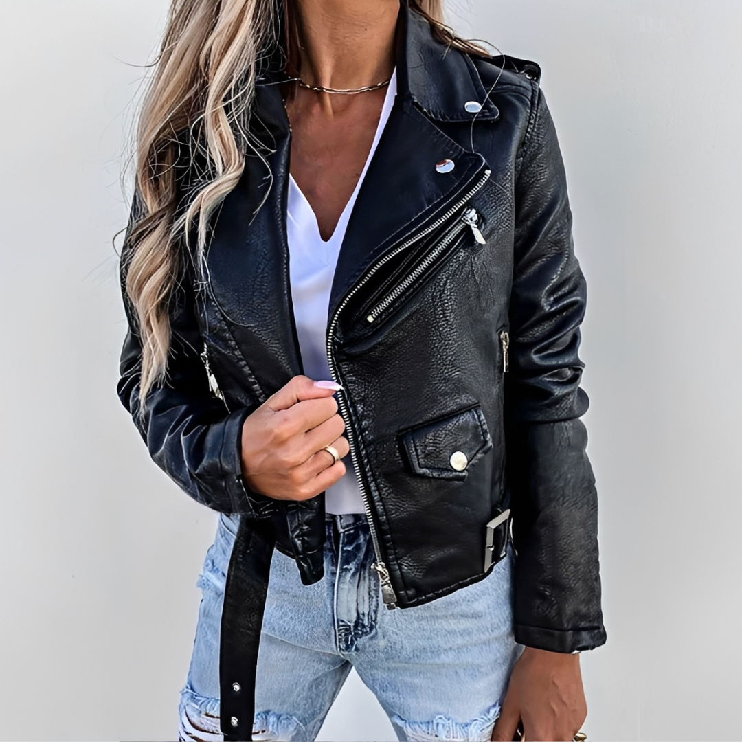 Evangelyn - Chaqueta elegante e intemporal