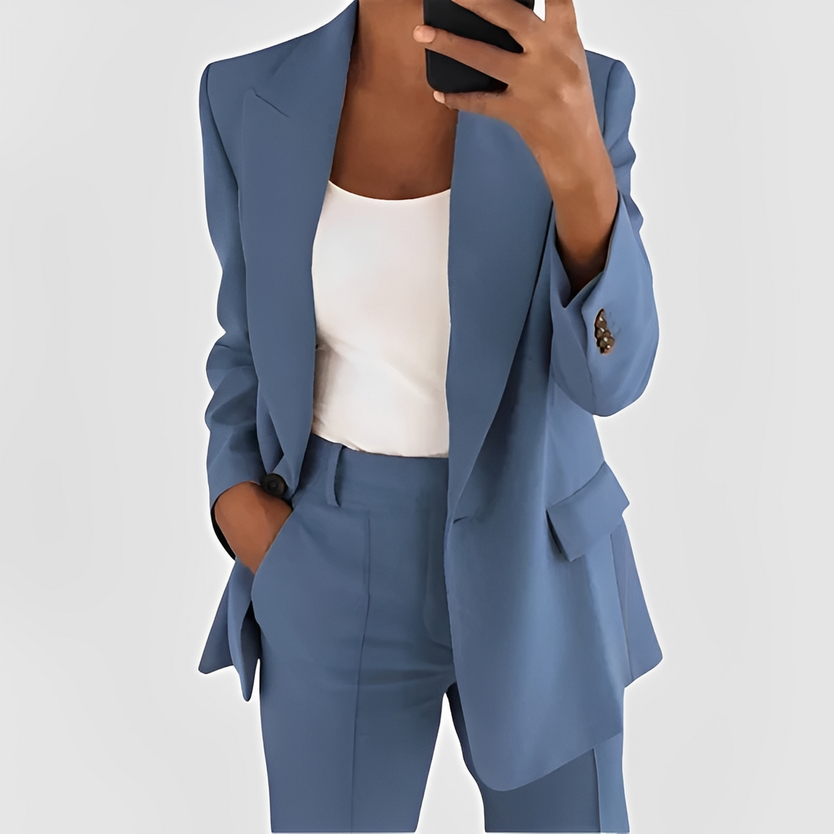 Patry - Conjunto elegante de blazer y pantalón