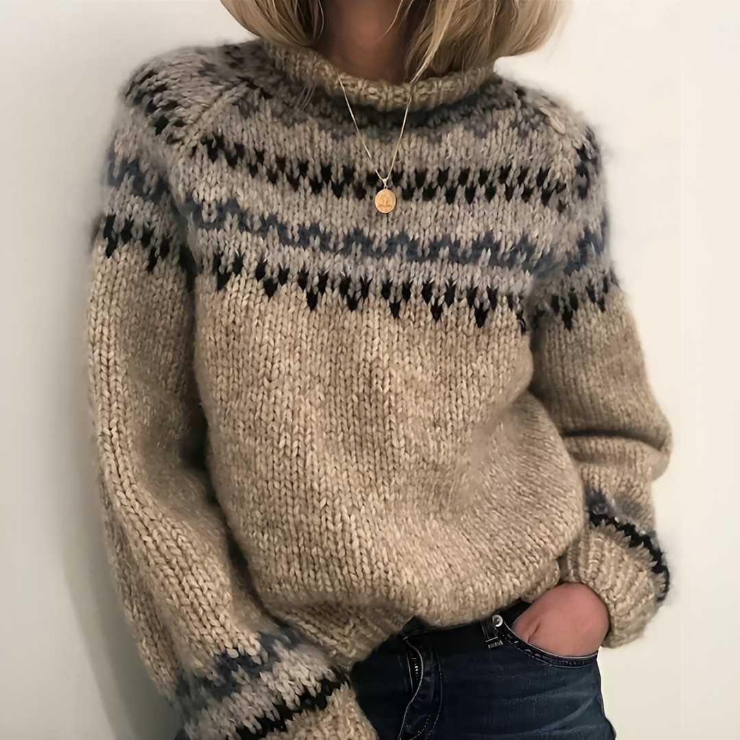 Oona - Suéter de cuello alto elegante y acogedor
