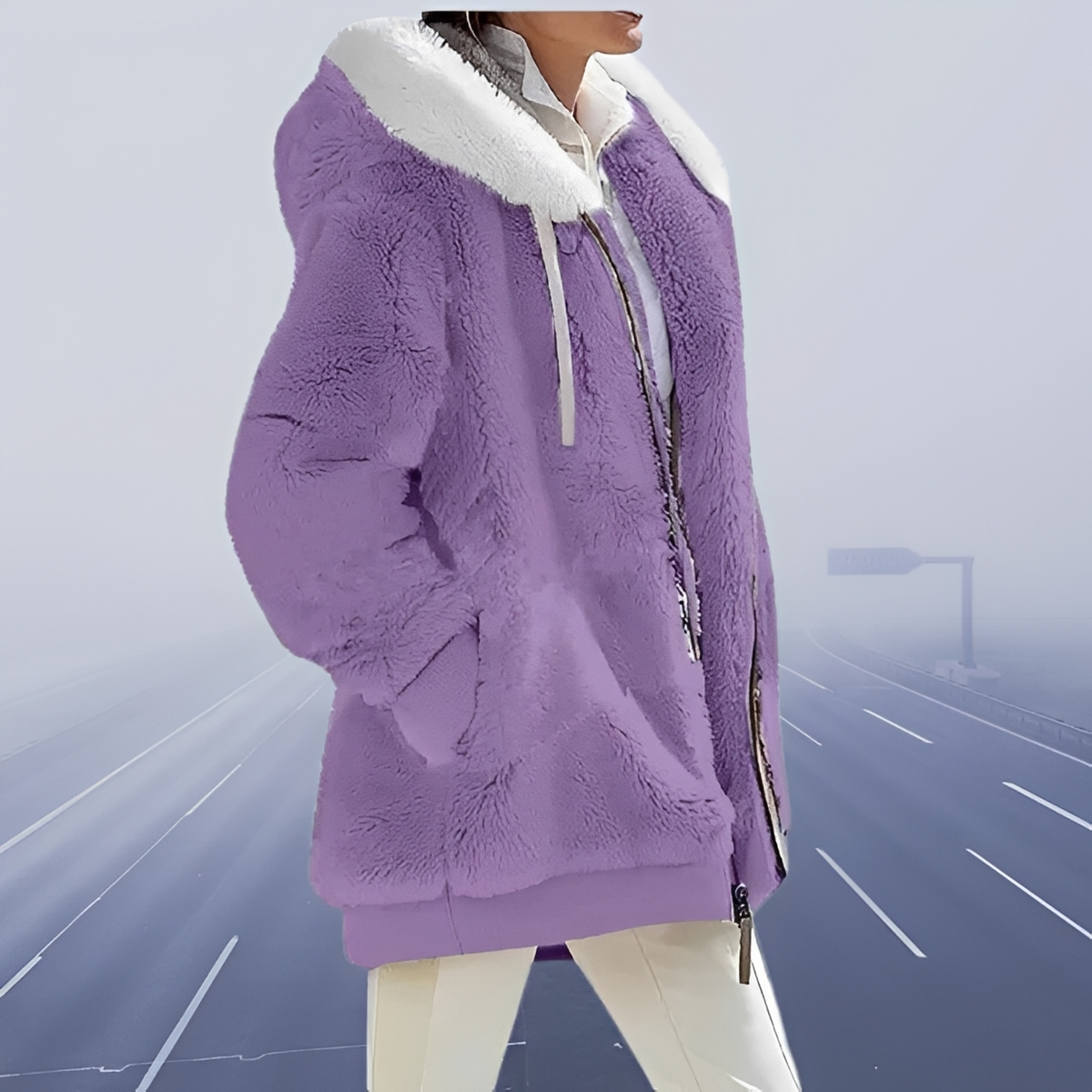 Lilian - Chaqueta caliente y acogedora