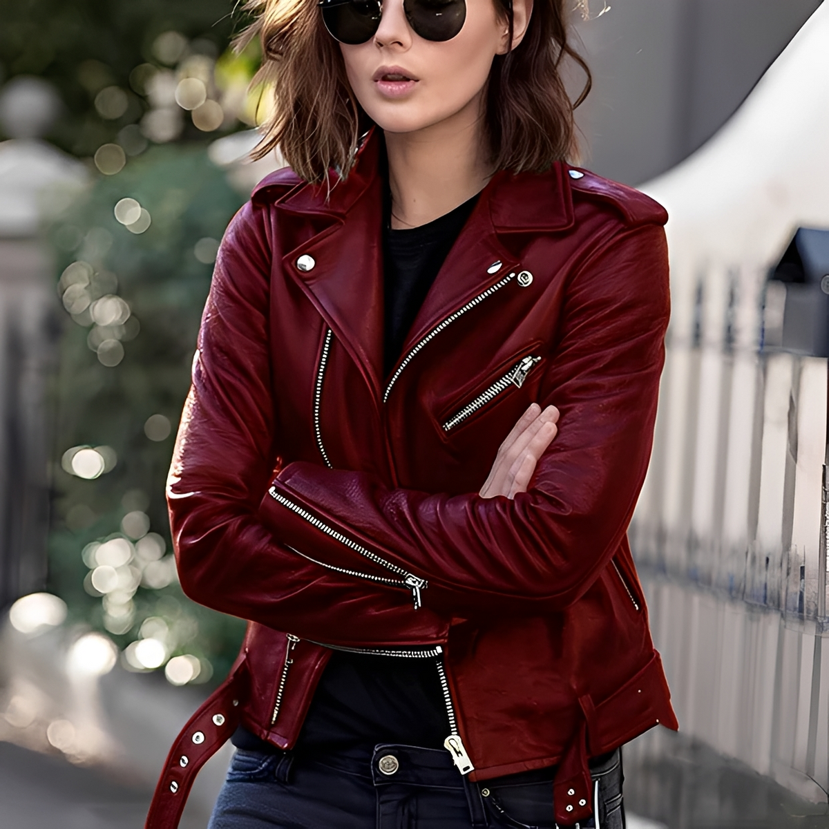 Trexie - Chaqueta clásica y chic