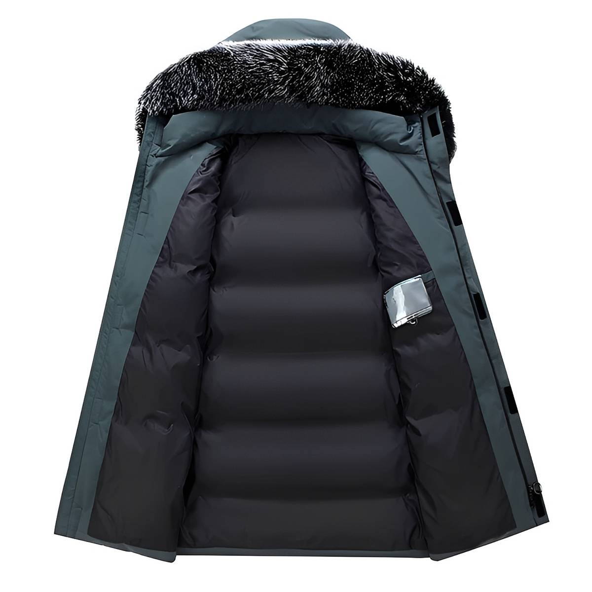 Kyle - Chaqueta con capucha cálida y acogedora