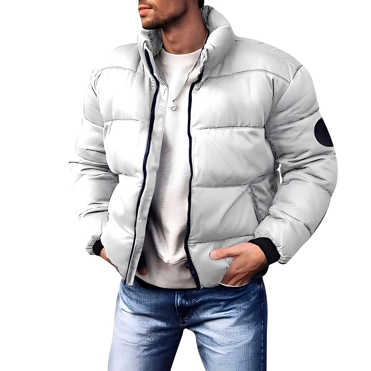 Keaton - Chaqueta acolchada acogedora y cálida