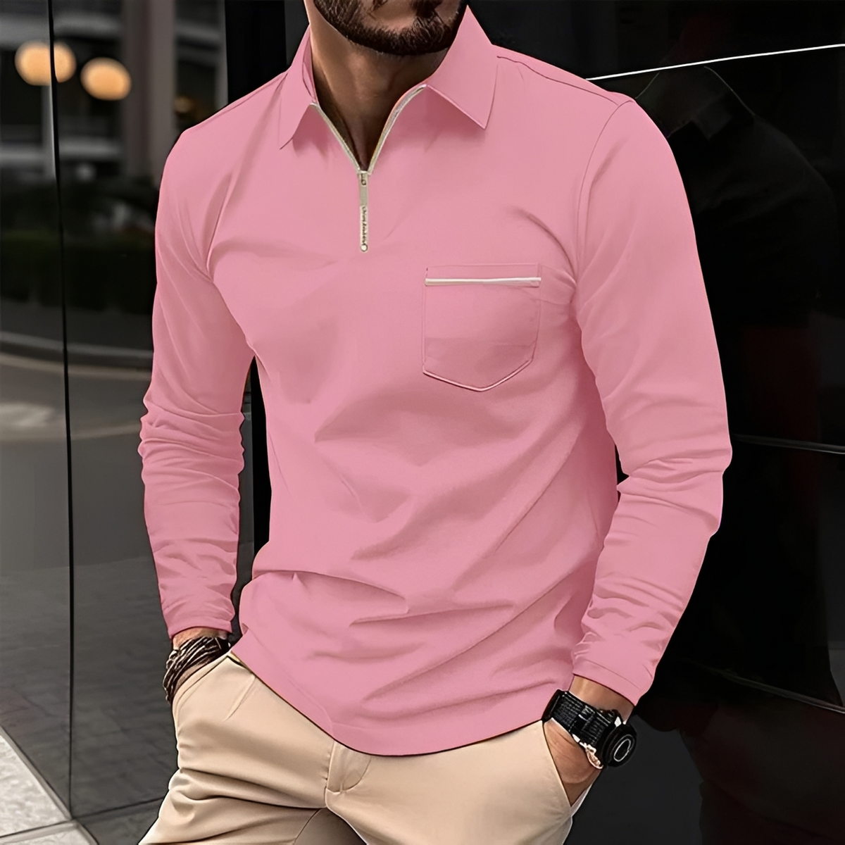 Romeo - Camiseta clásica y cálida de manga larga