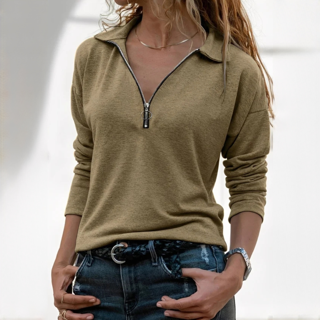 Eliza - Suéter cálido, elegante y chic