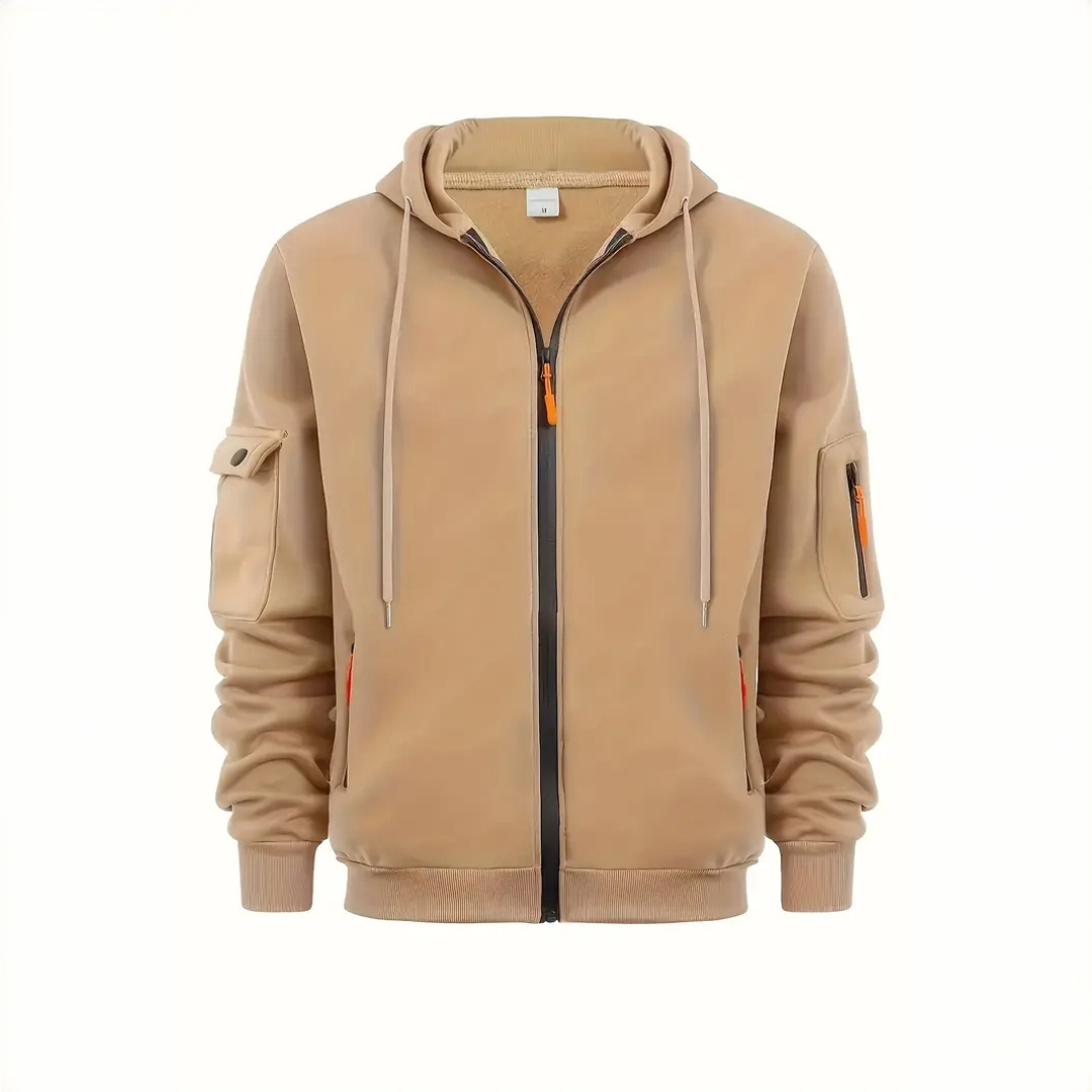 Ralph - Sudadera con capucha y cremallera acogedora