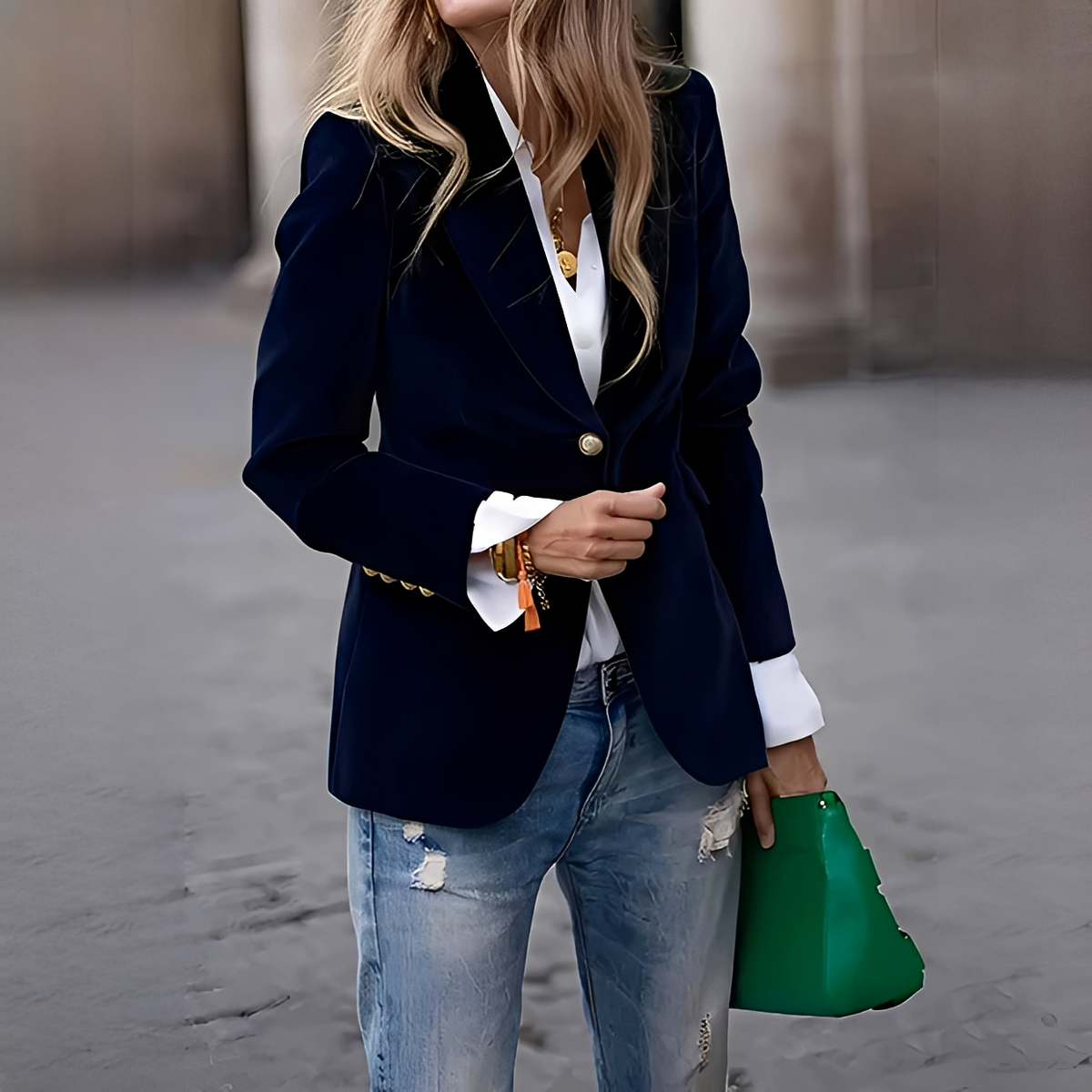 Alise - Blazer cálido, elegante y chic
