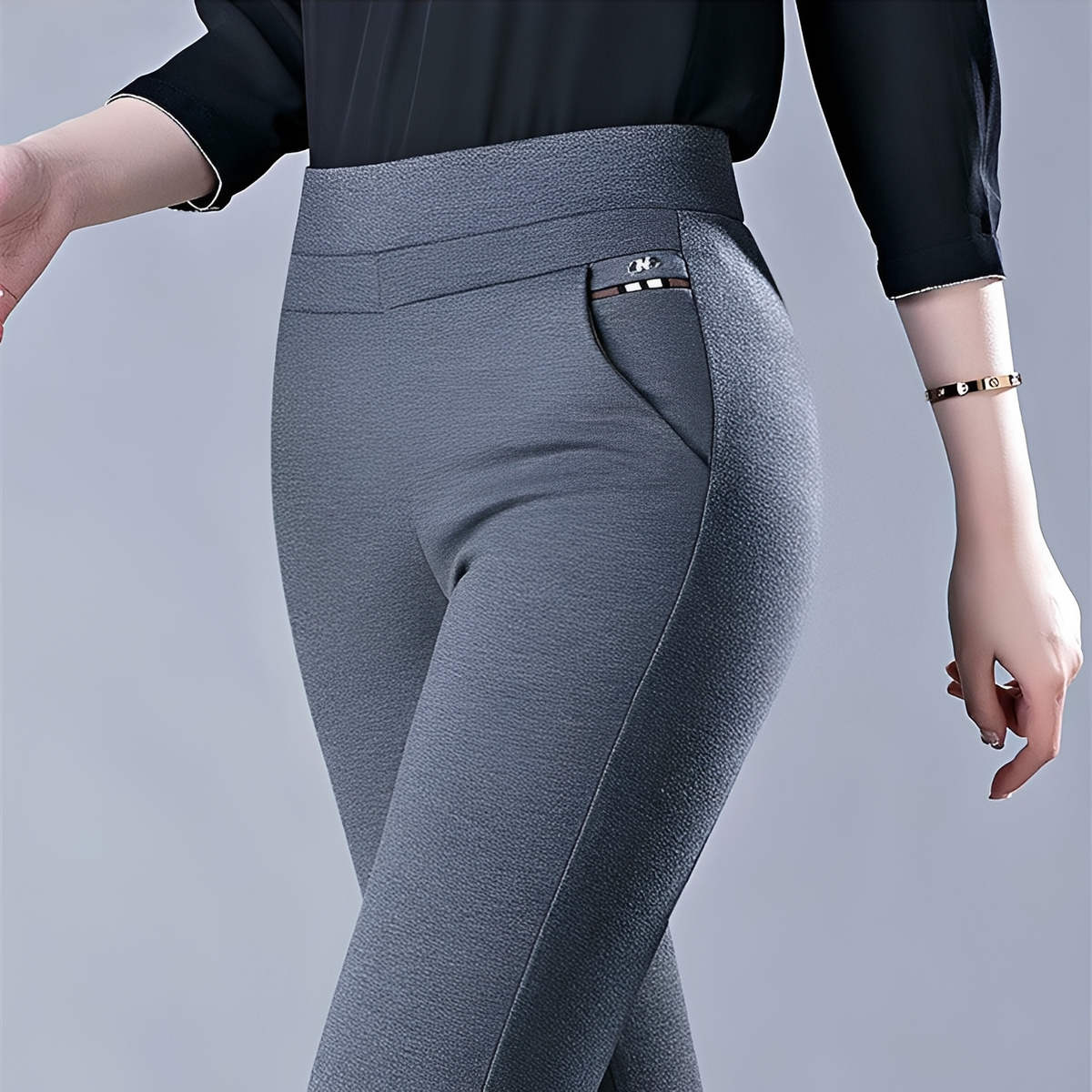 Athena - Pantalones elegantes y elásticos