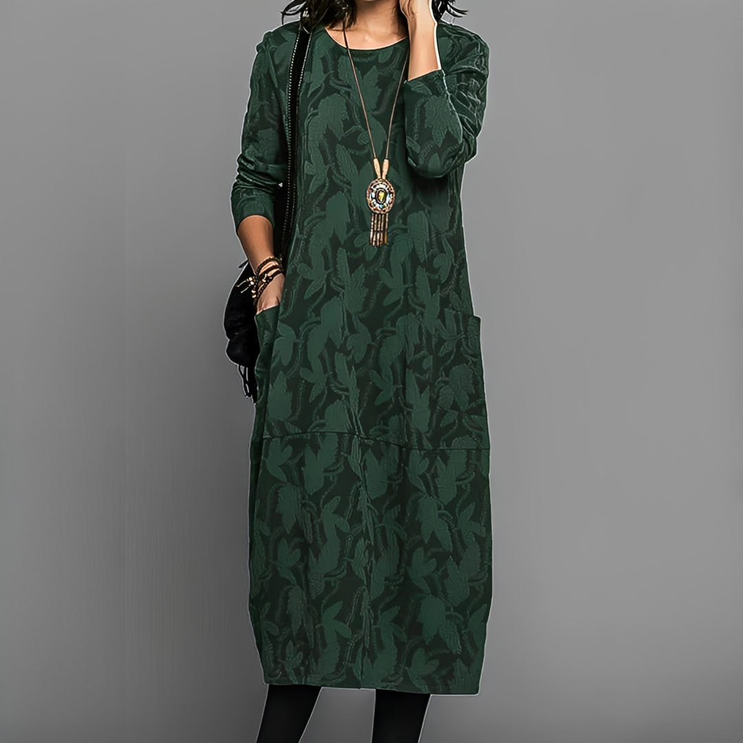 Alisha - Vestido de manga larga elegante y estiloso