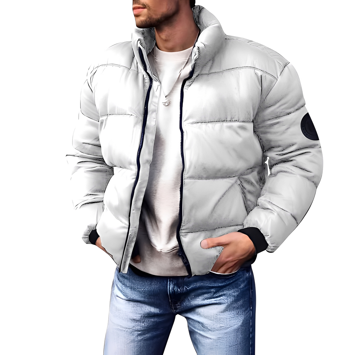 Keaton - Chaqueta acolchada, cómoda y cálida
