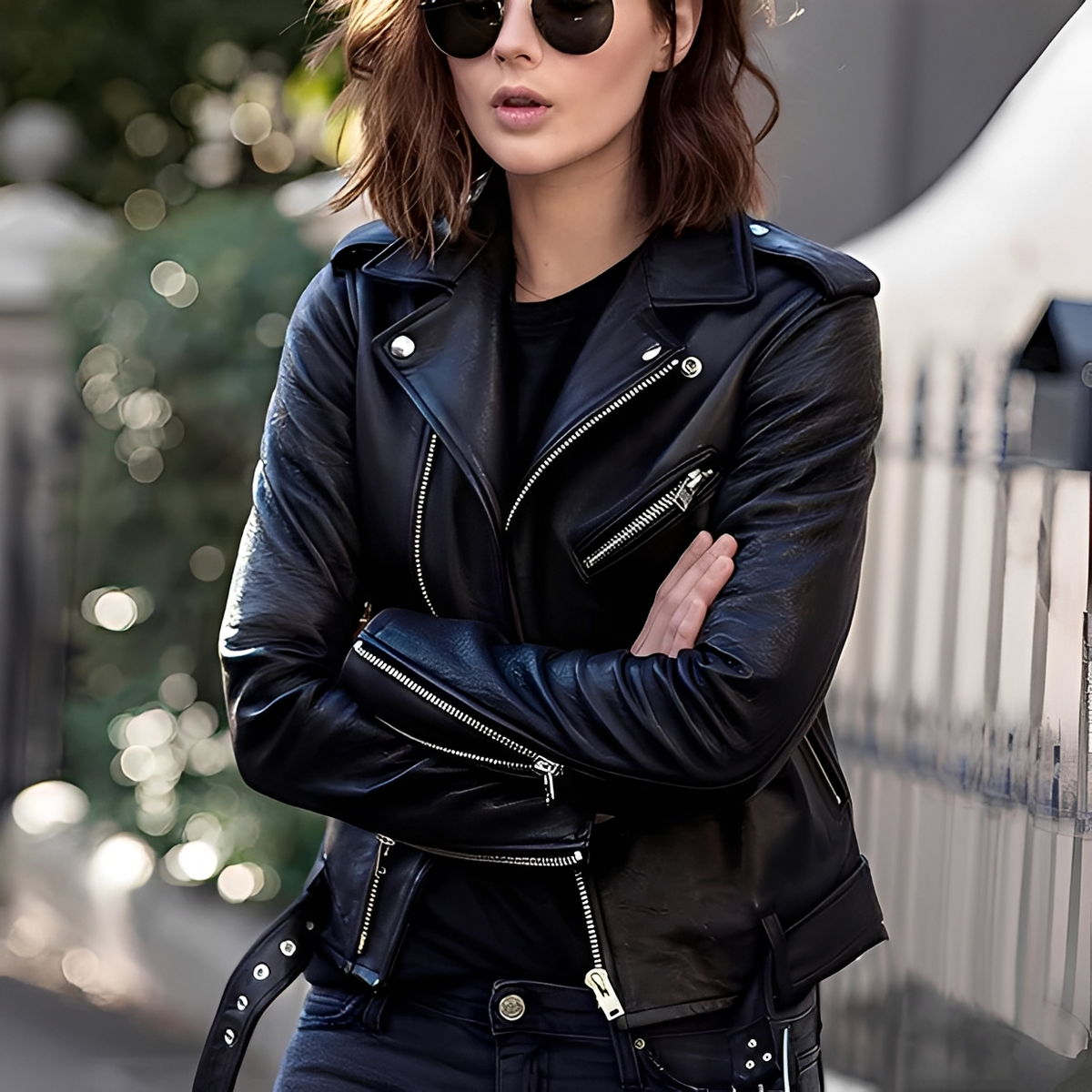 Trexie - Chaqueta clásica y chic