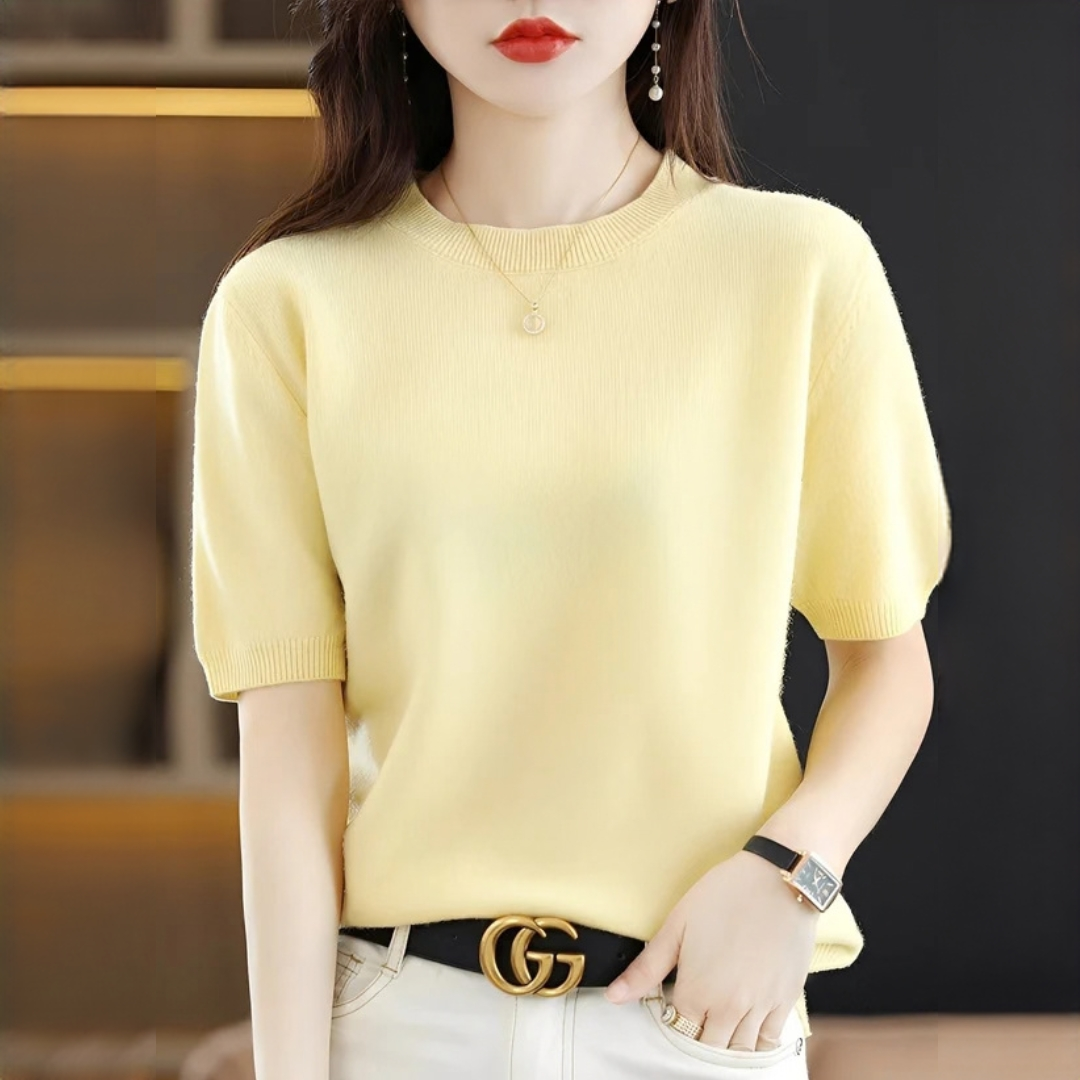 Blandine - Camiseta sofisticada y delicada