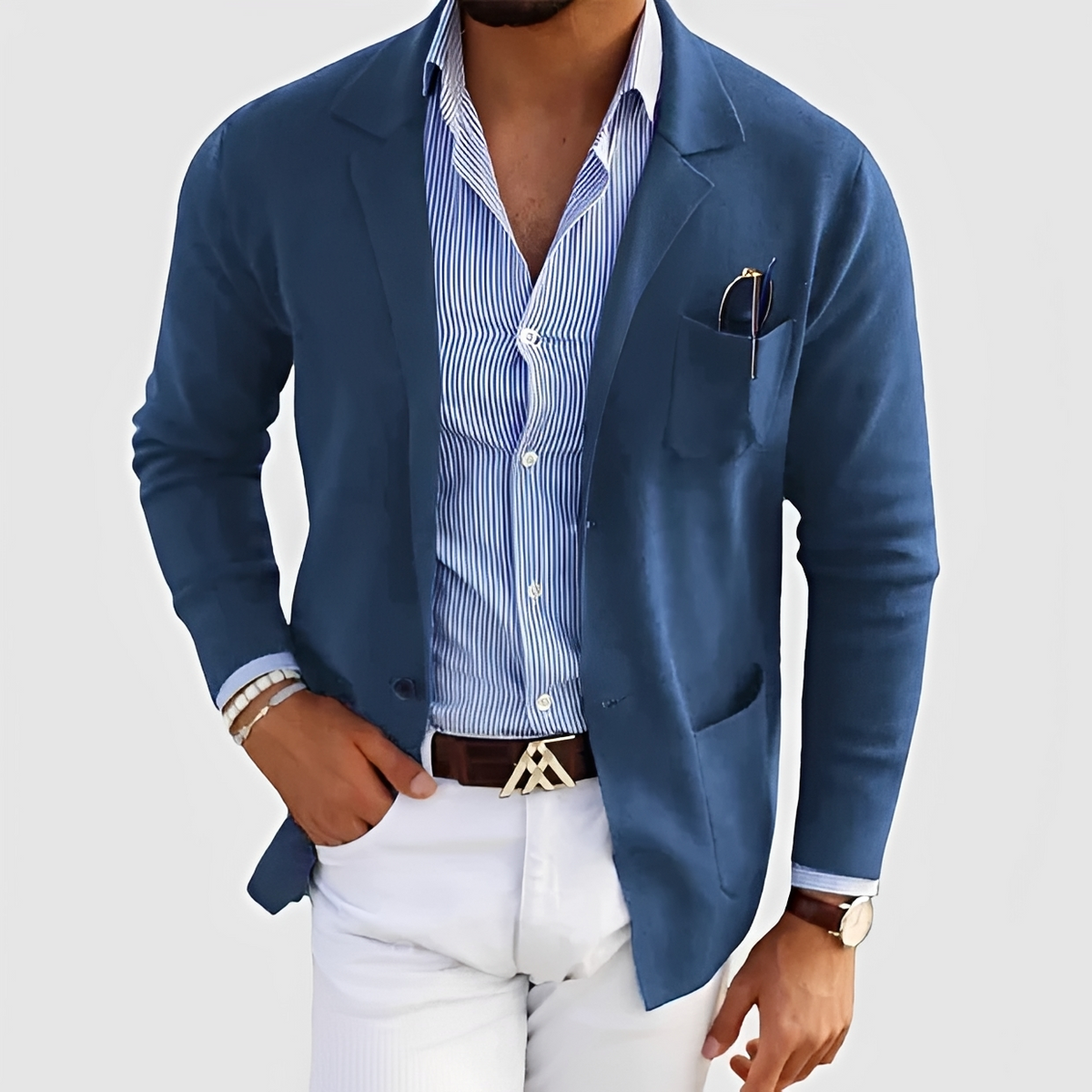 Olivier - Blazer robusto y casual