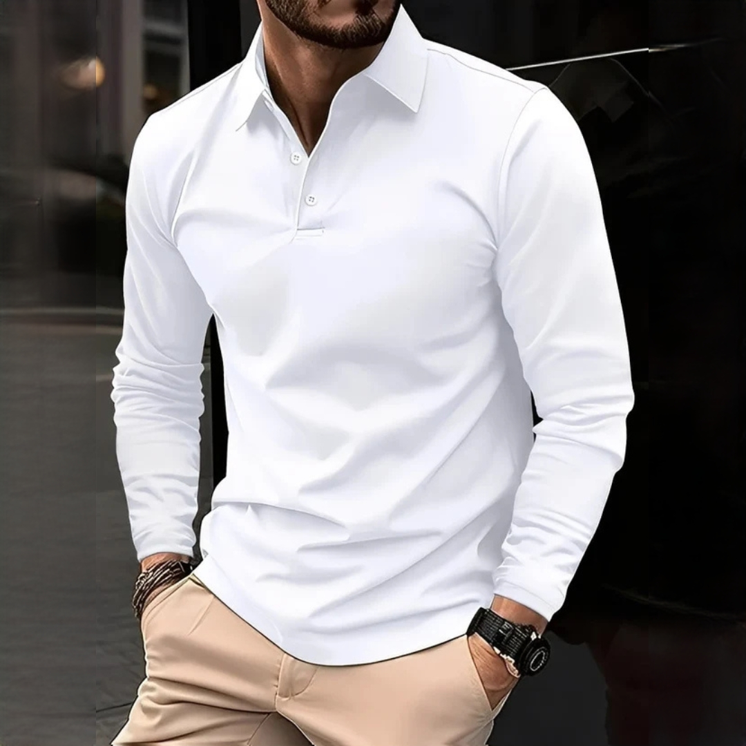 Brence - Camisa clásica de manga larga