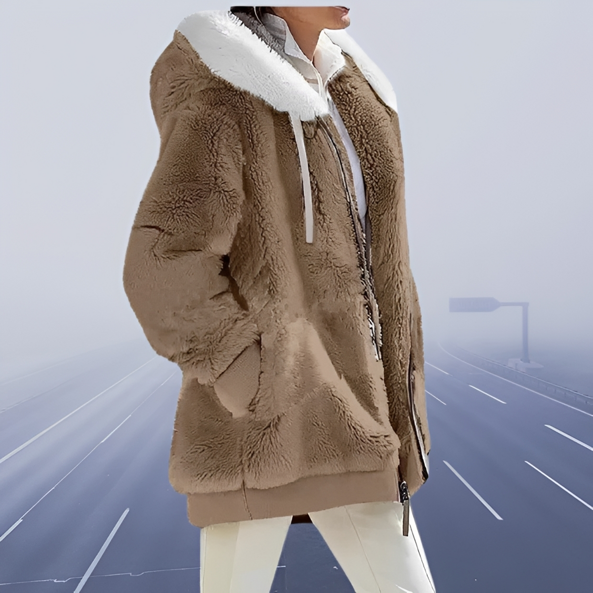 Lilian - Chaqueta caliente y acogedora