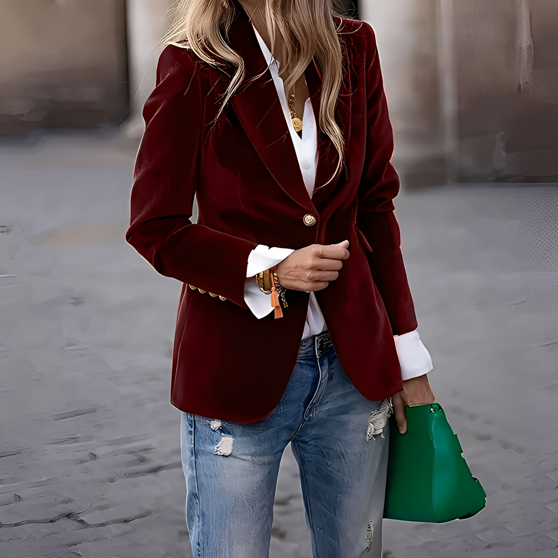 Alesia - Blazer elegante y cálido