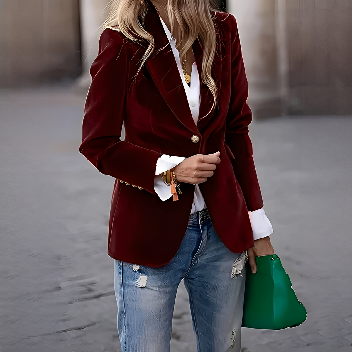 Alise - Blazer cálido, elegante y chic