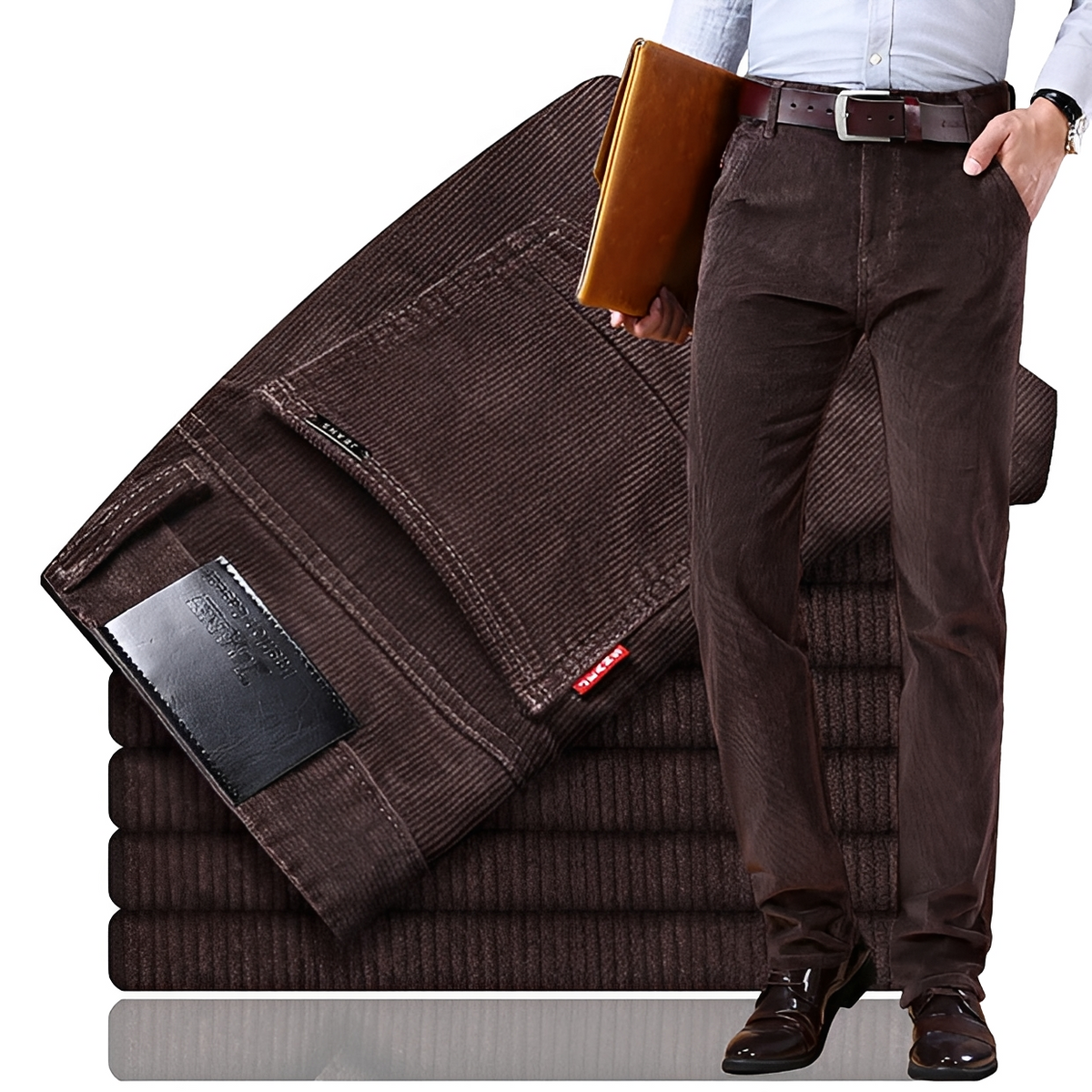 Jallen - Pantalón elástico y elegante