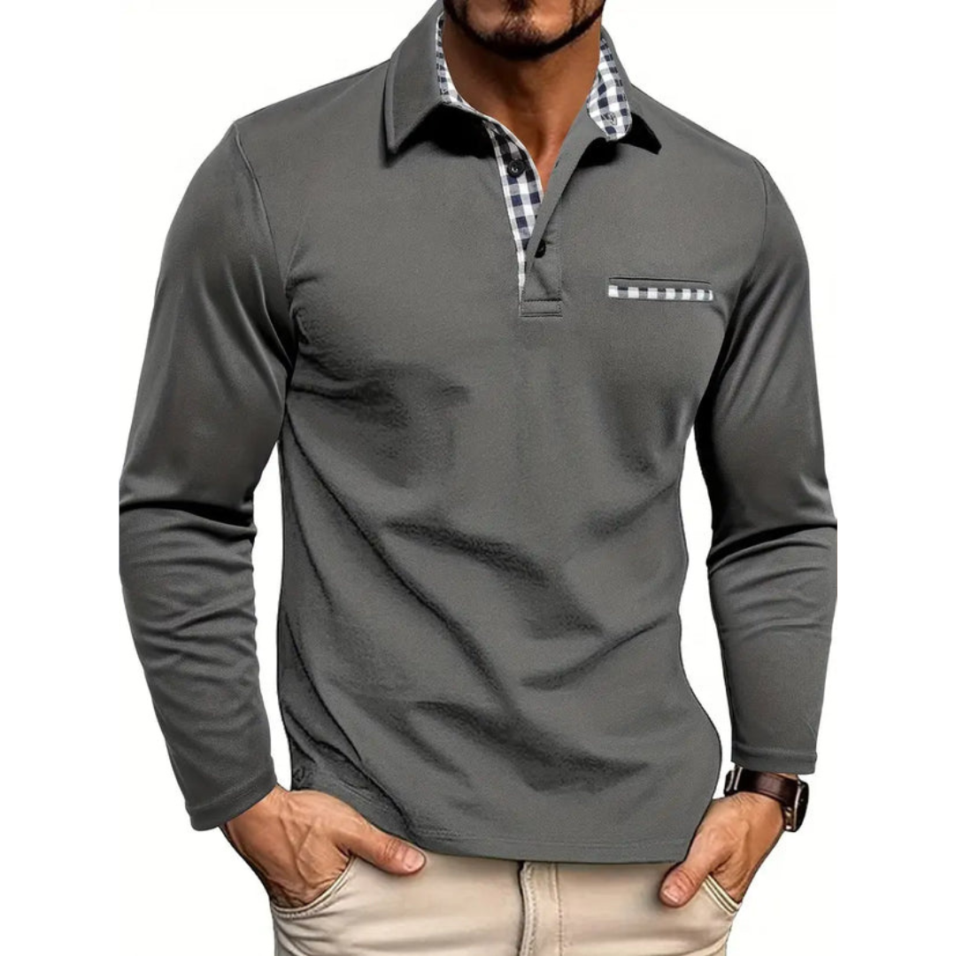 Wilmer - Camisa casual de manga larga