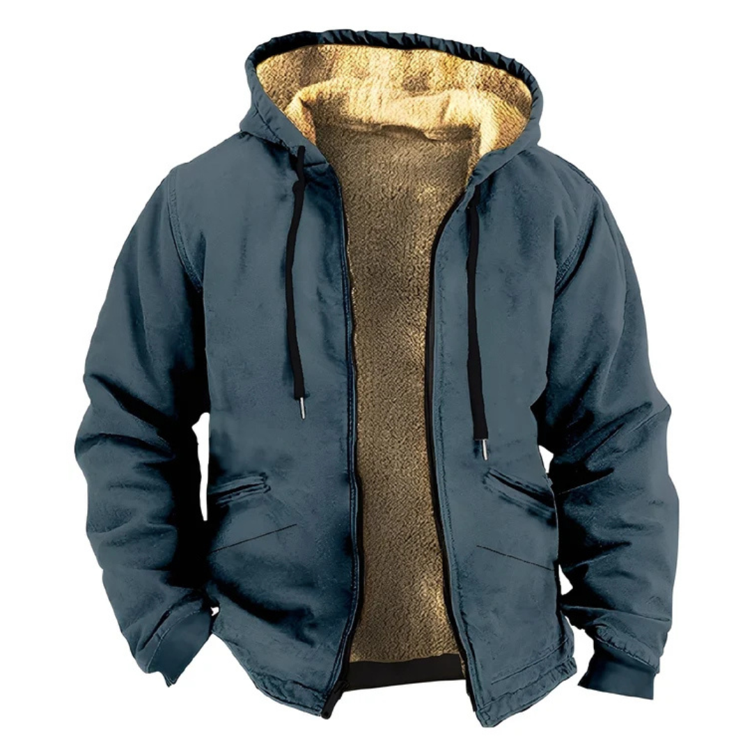 Malvin - Chaqueta con capucha estilo vintage
