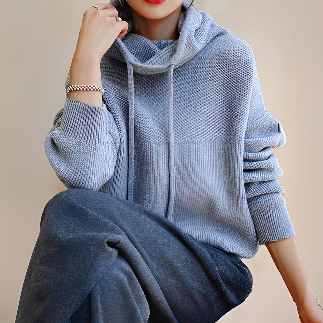 Lenna - Sudadera con capucha chic y acogedora