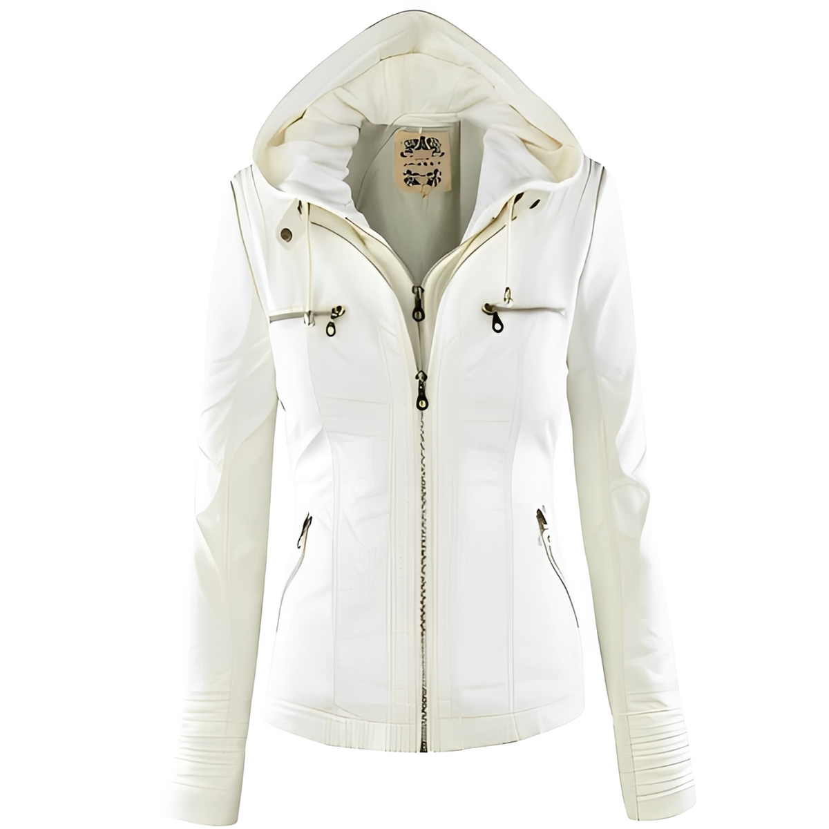 Janine - Chaqueta con capucha elegante y acogedora