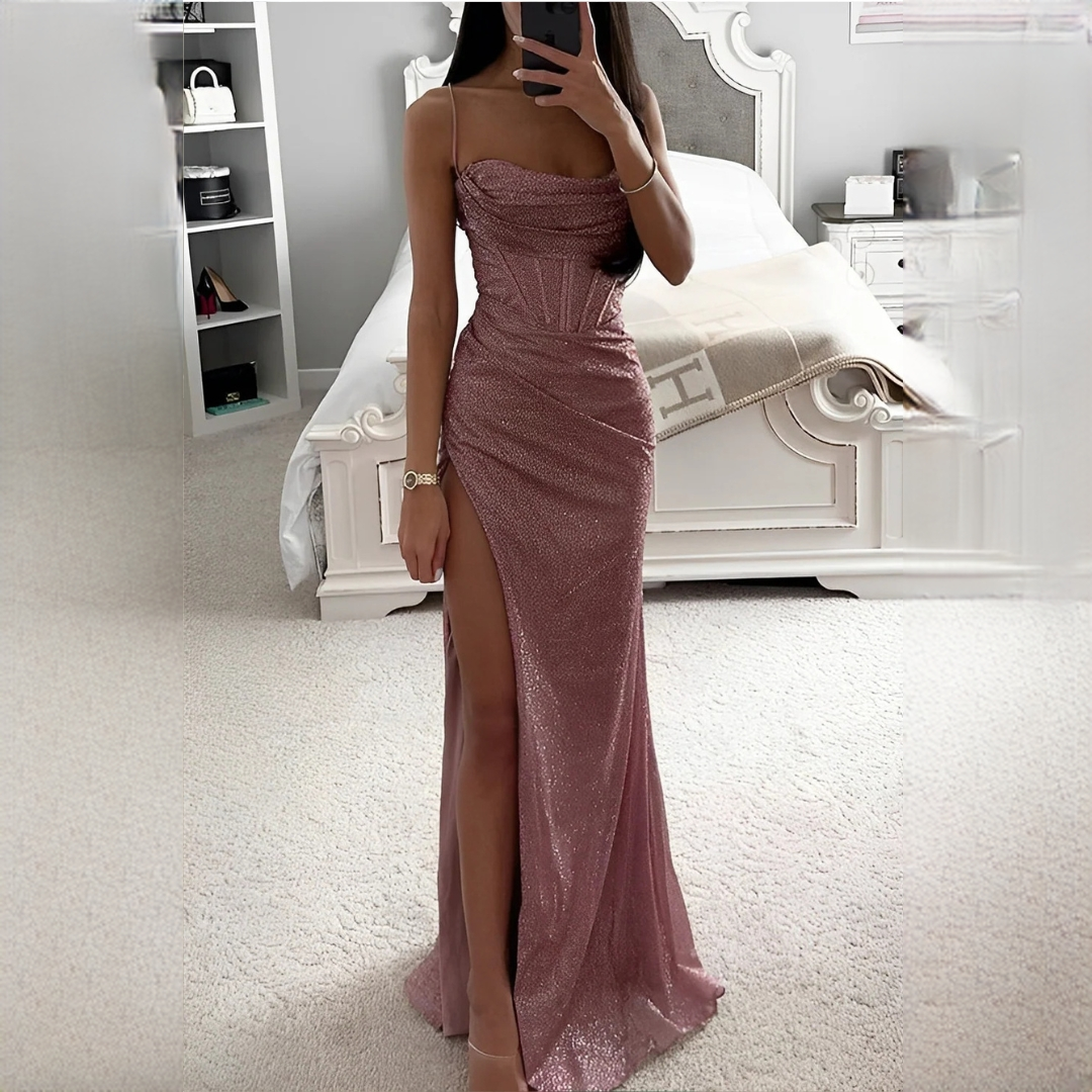 Nigella - Vestido de noche largo y elegante