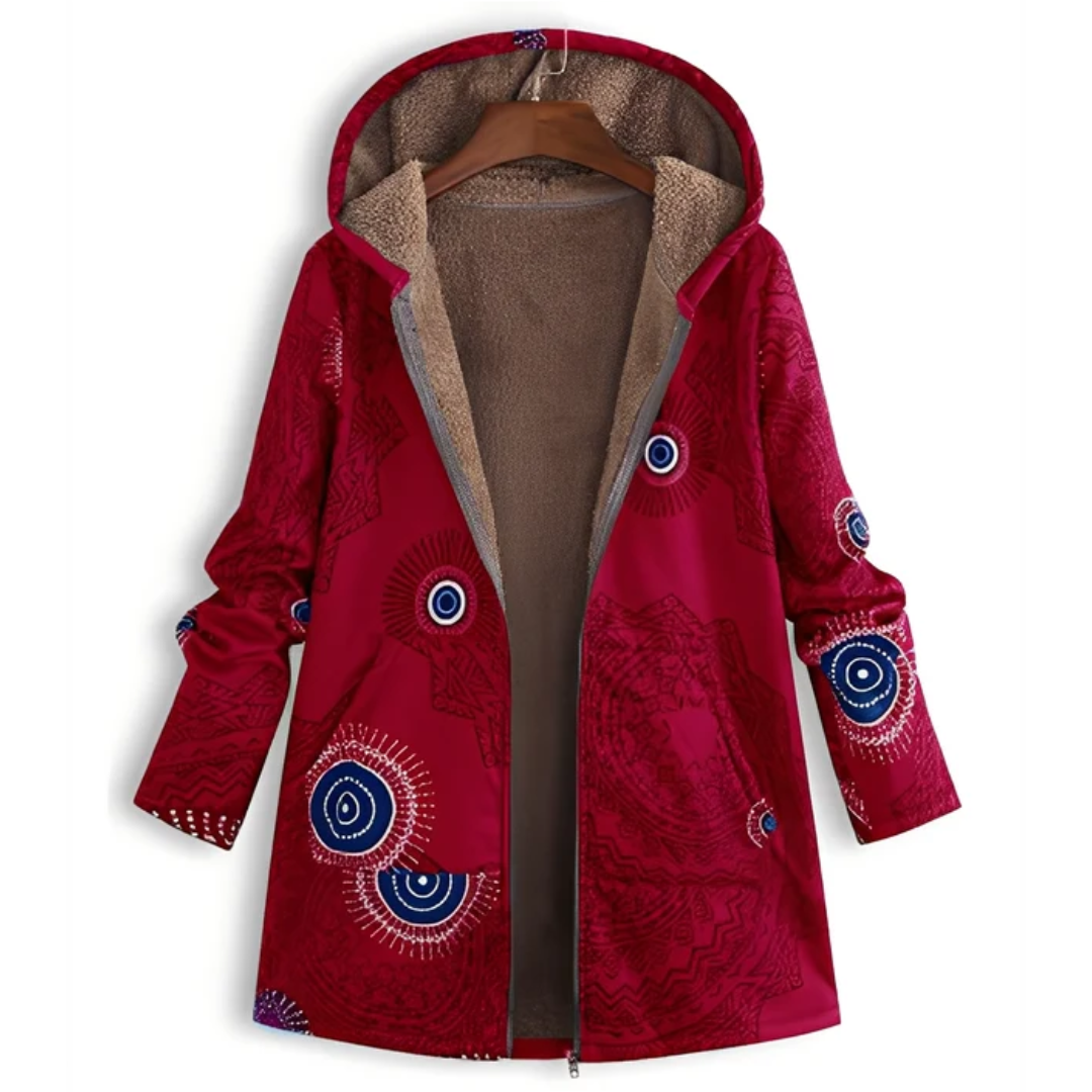 Jaslene - Chaqueta vintage y cálida