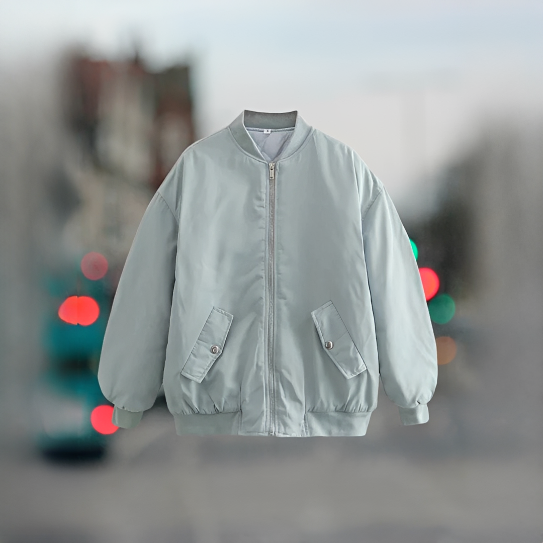 Fellaine - Chaqueta bomber oversize acogedora