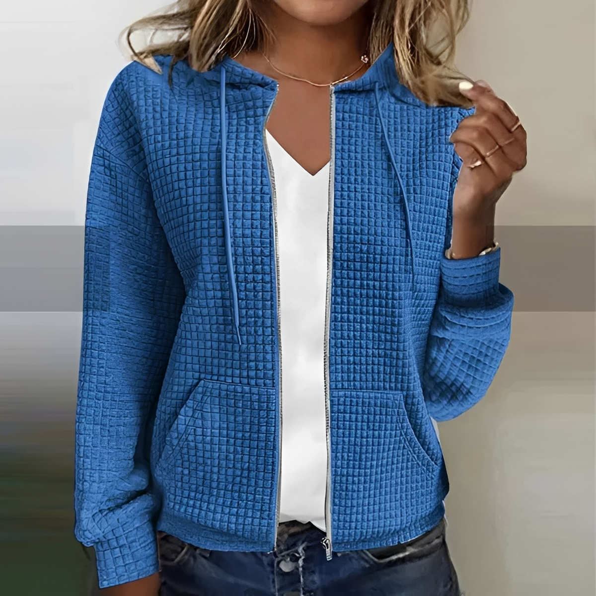 Kristel - Chaqueta elegante con cremallera