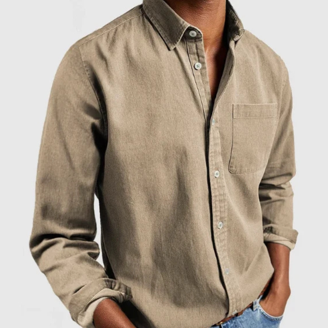 Harald - Camisa casual de manga larga