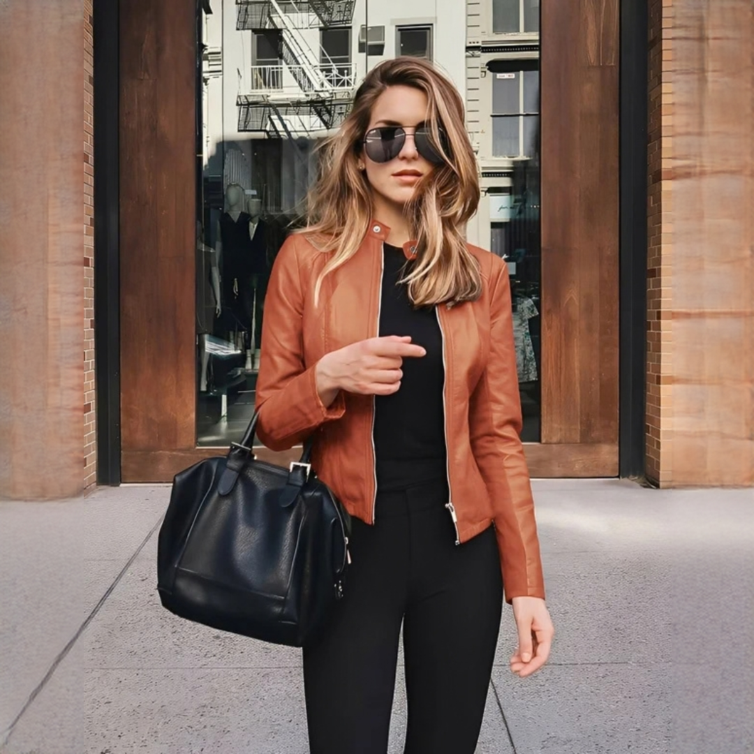 Ashlee - Chaqueta entallada, cálida y cómoda