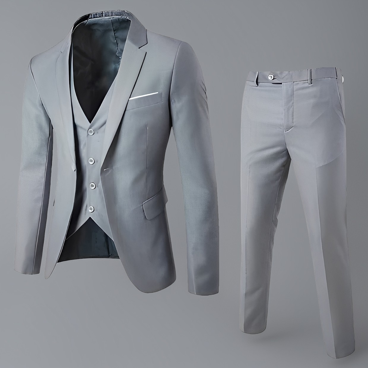 Nally - Conjunto de traje-pantalón moderno y elegante