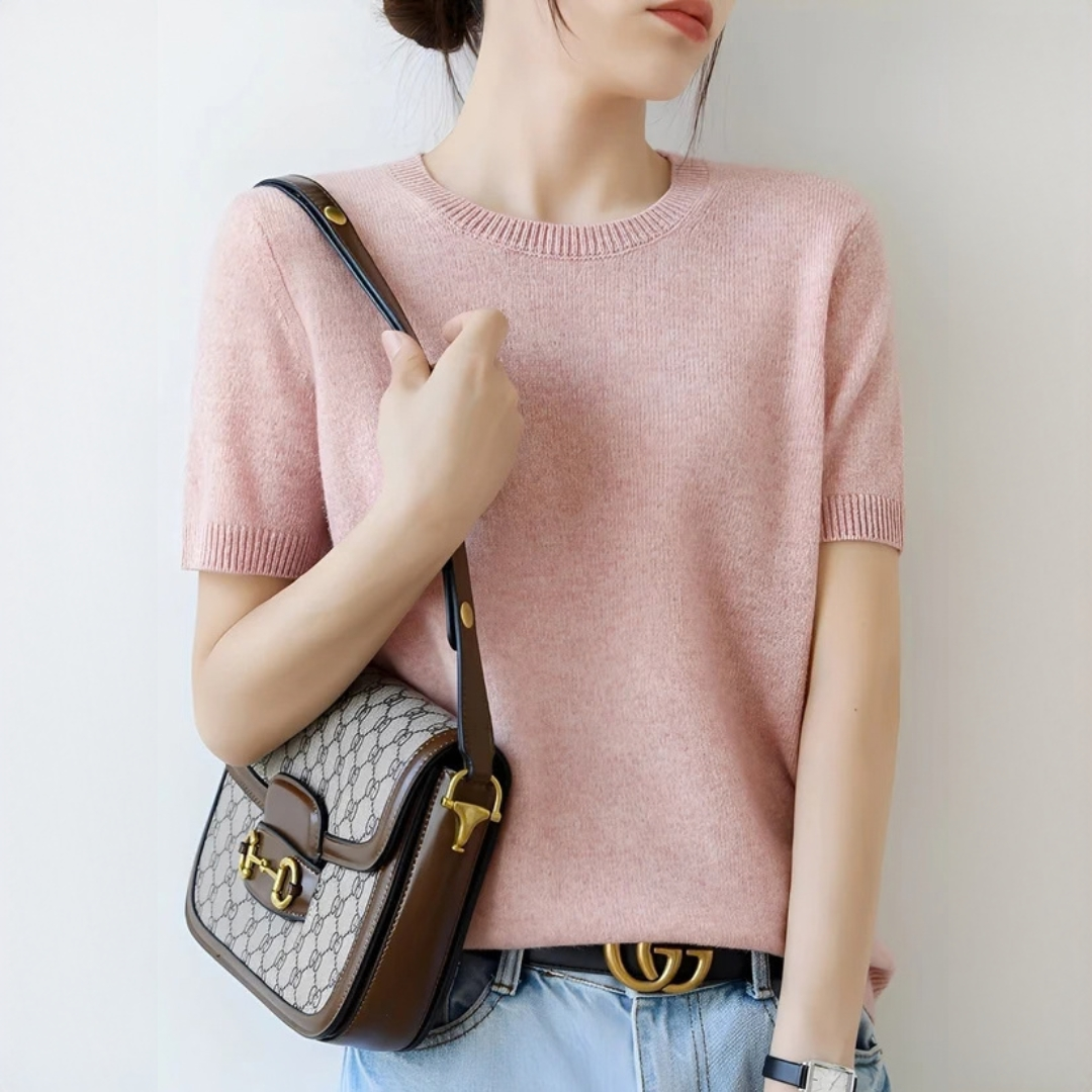 Blandine - Camiseta sofisticada y delicada