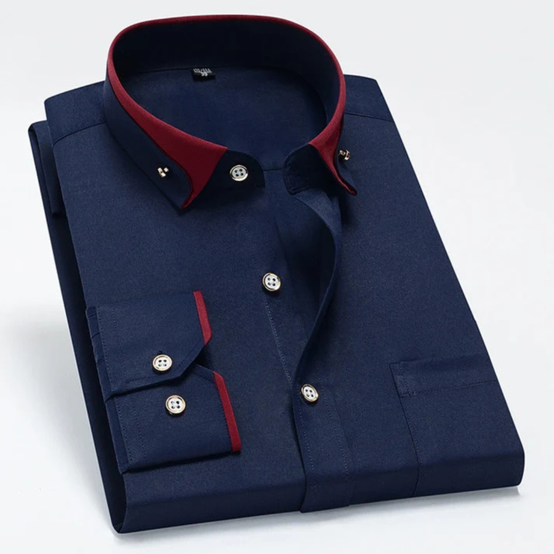 Tanner - Camisa clásica de manga larga