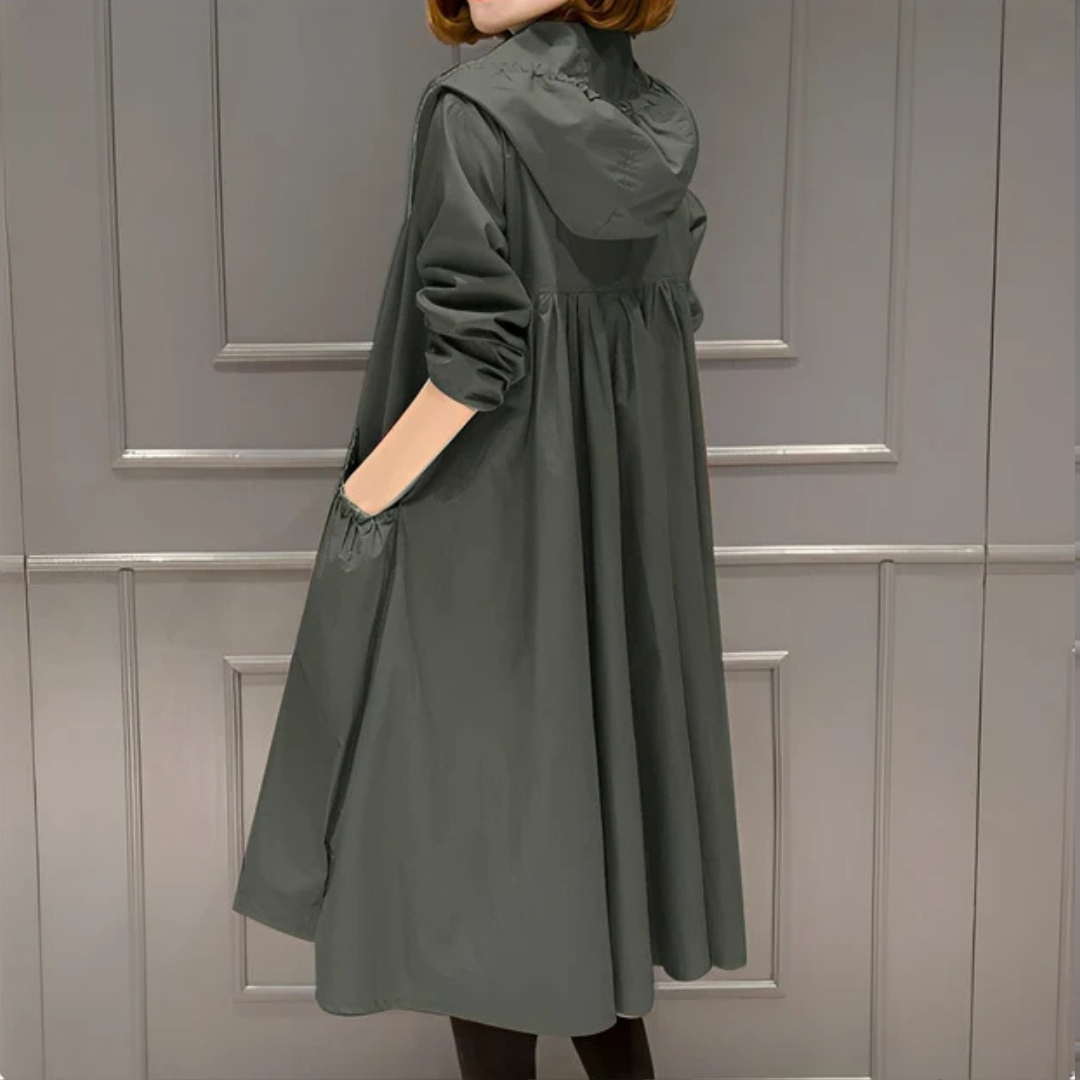 Margie - Impermeable elegante y chic