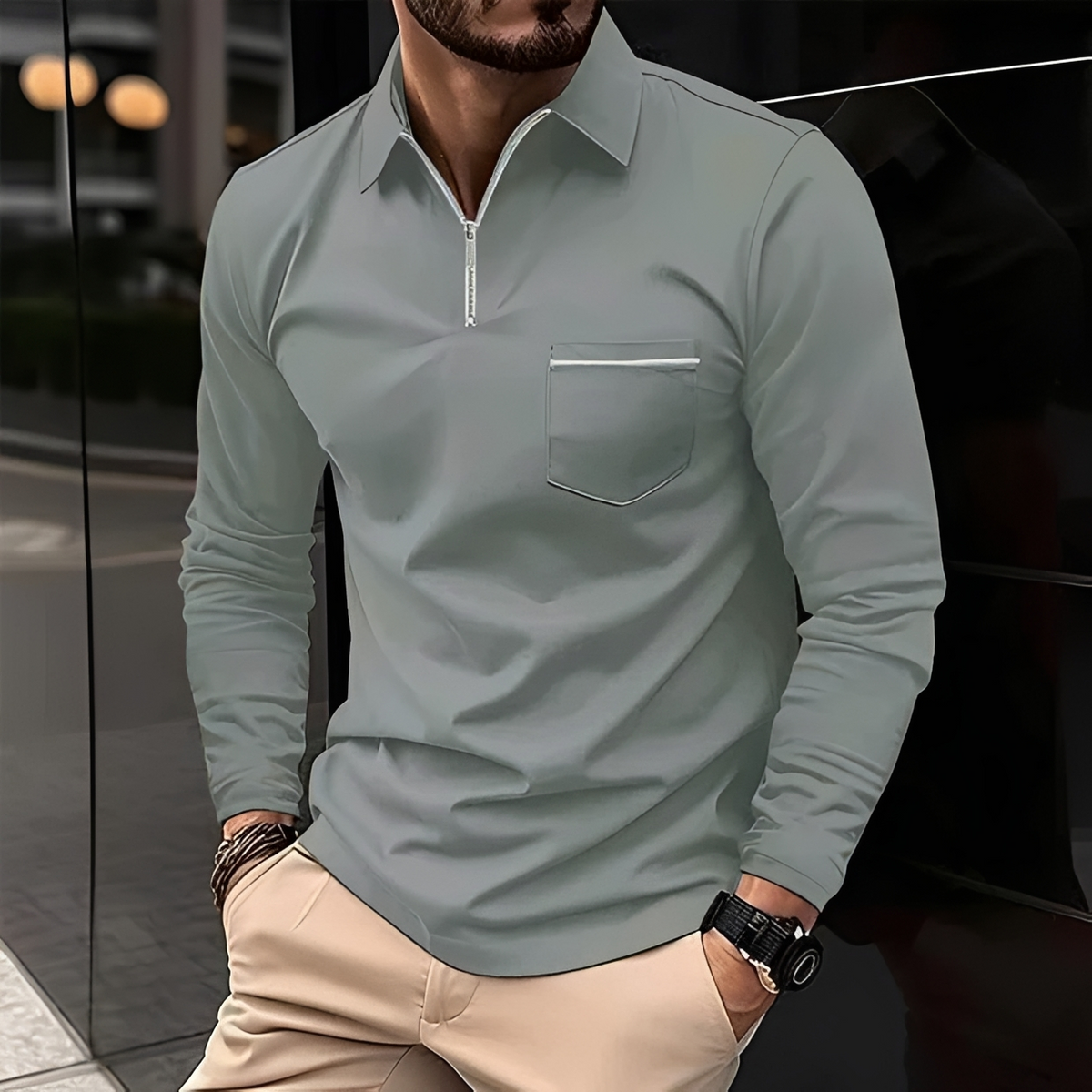 Romeo - Camiseta clásica y cálida de manga larga