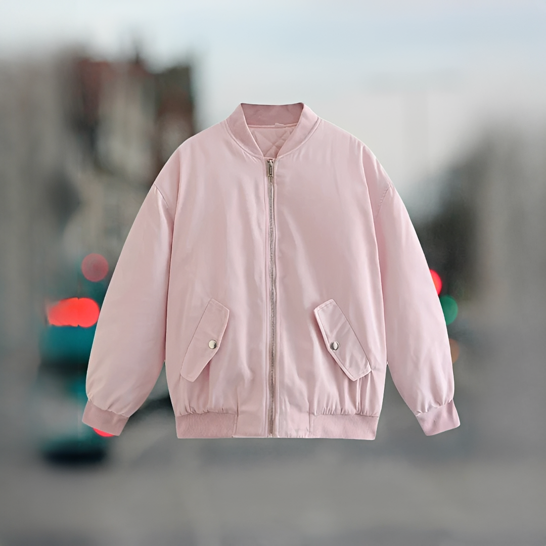 Fellaine - Chaqueta bomber oversize acogedora