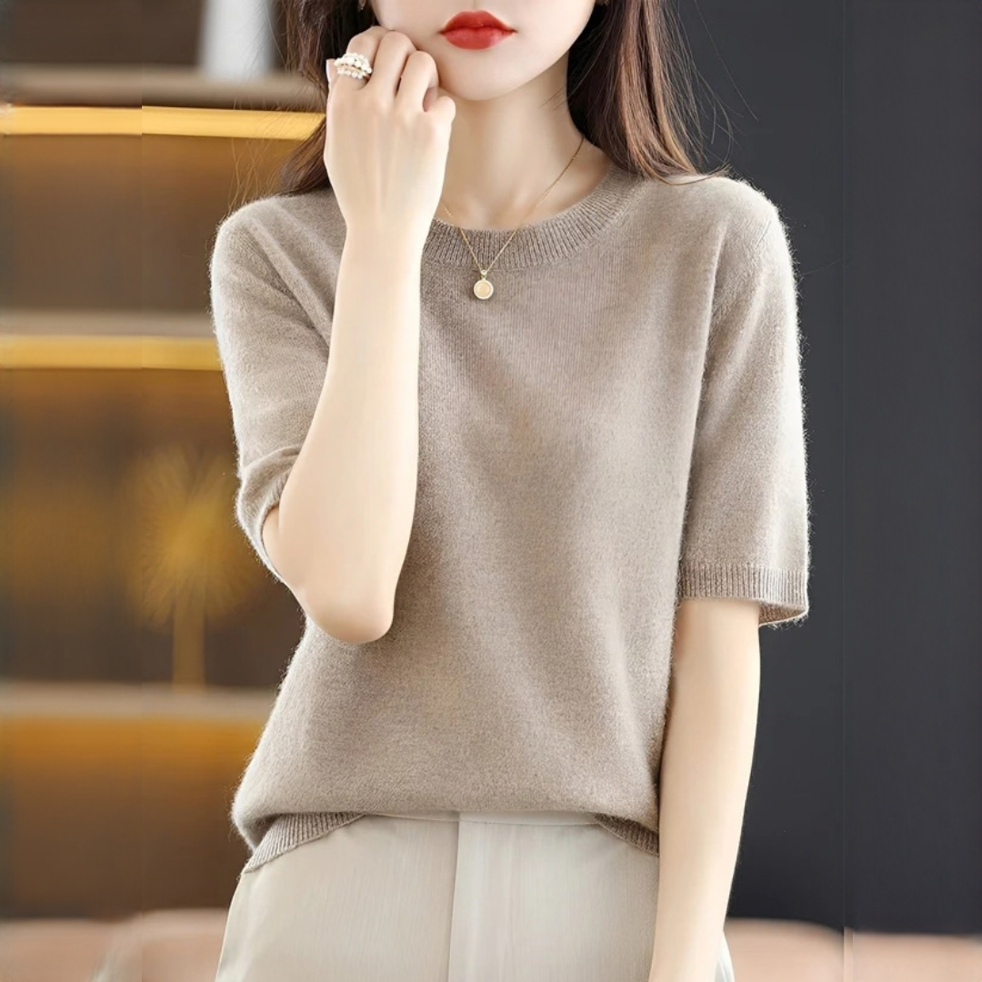 Blandine - Camiseta sofisticada y delicada