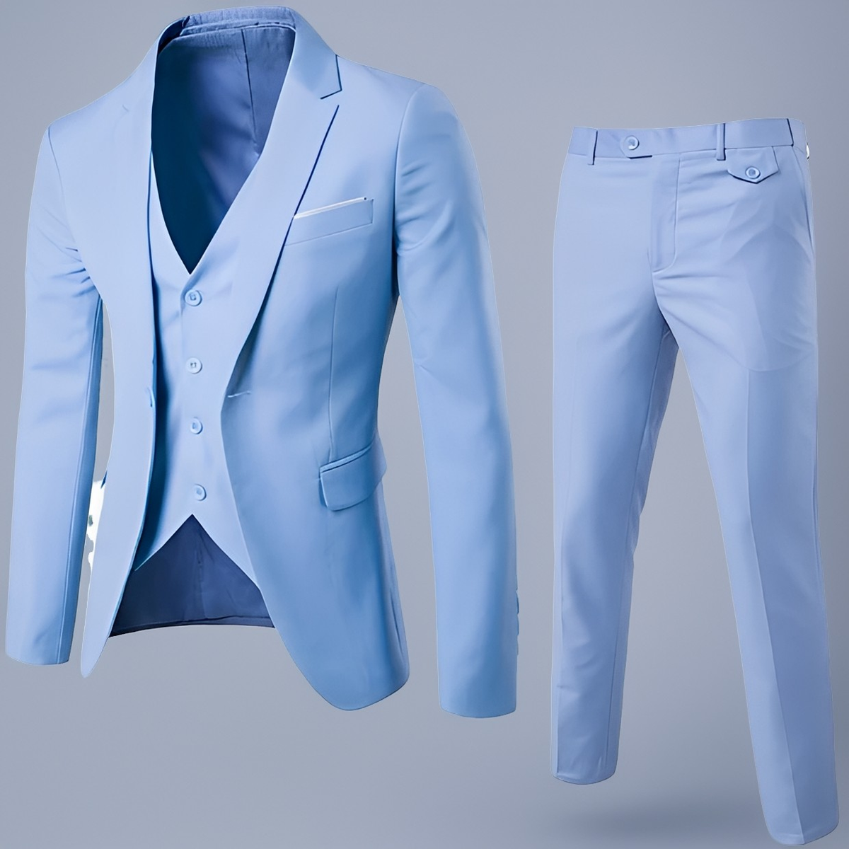 Nally - Conjunto de traje-pantalón moderno y elegante