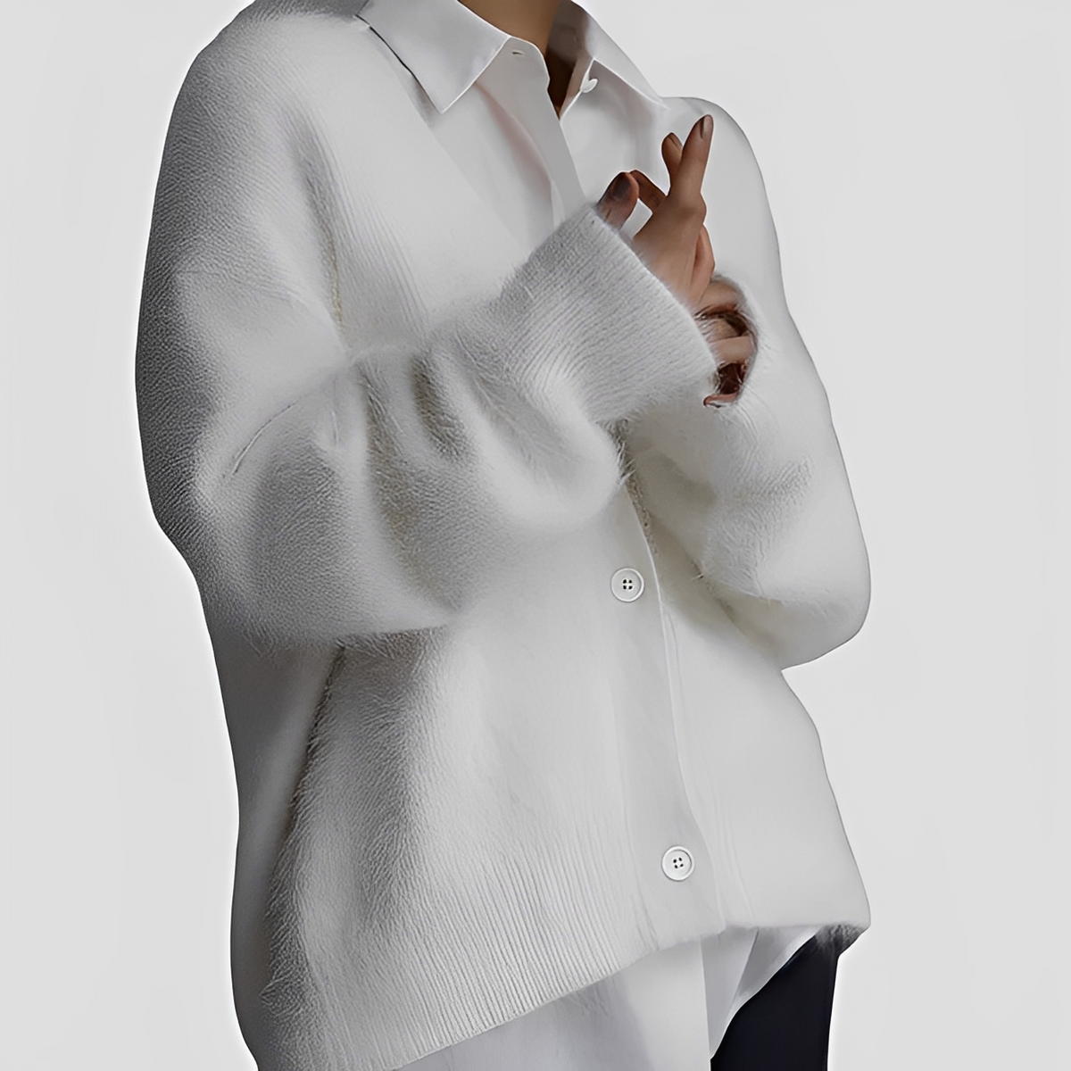 Erza - Suéter oversize suave y acogedor