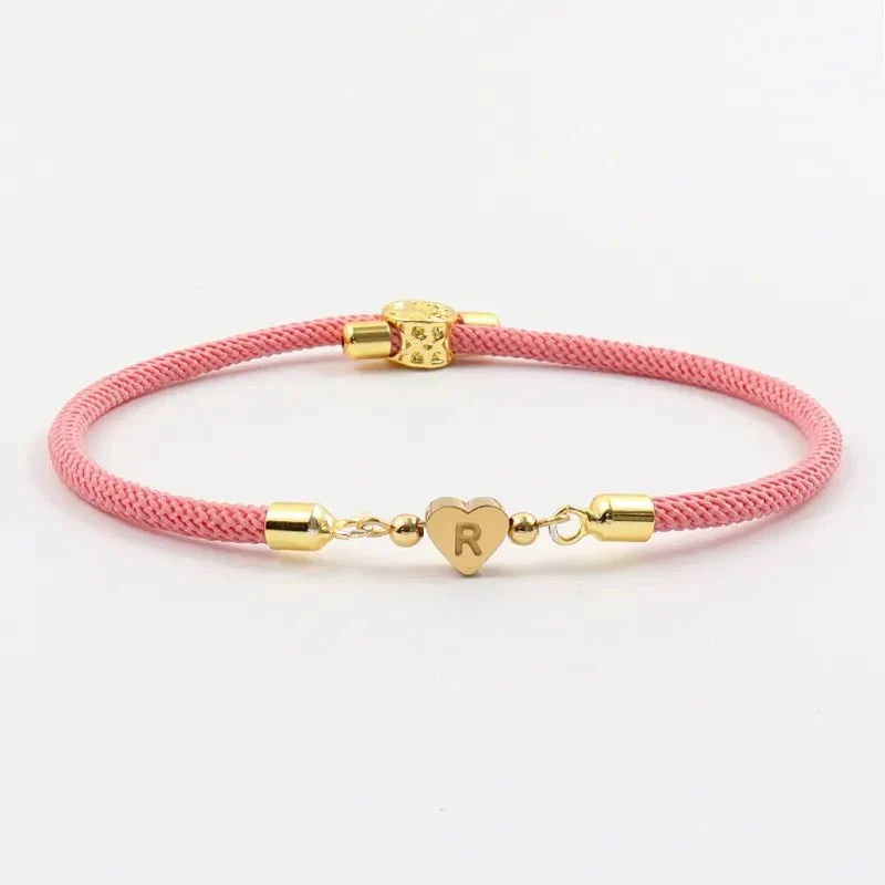 Daphne – Pulsera de corazón personalizada para mujer