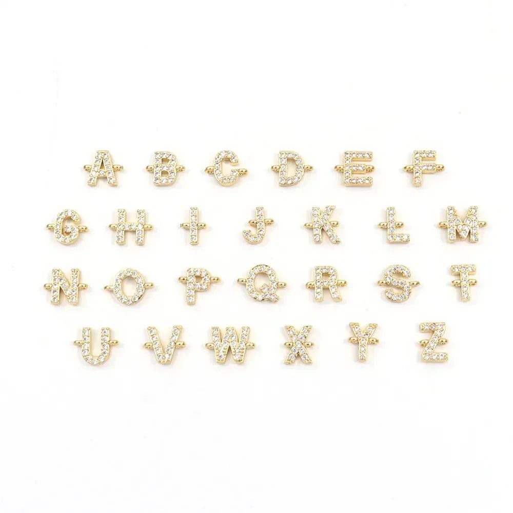 Calla – Pulsera ajustable con inicial grabada