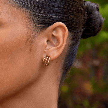 Anaya – Aros de diseño triple