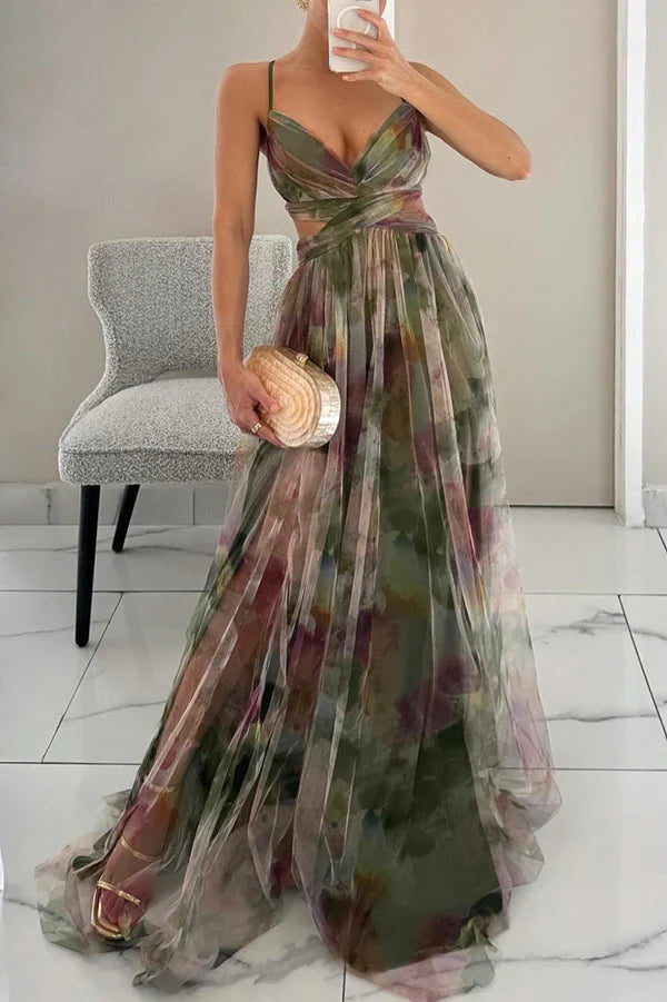 Cindy – Elegante vestido maxi para dama