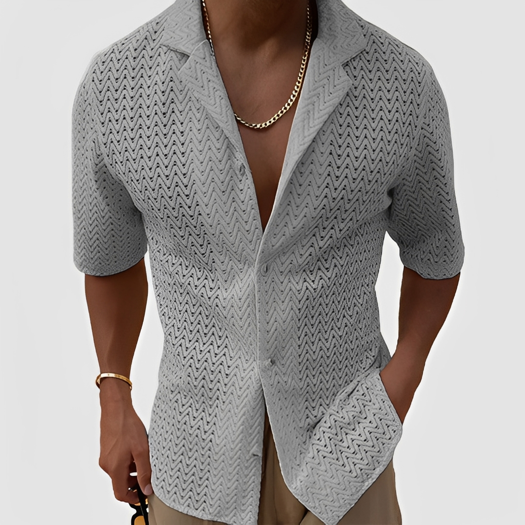 Bernie - Camisa veraniega transpirable para hombre