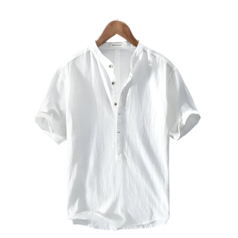 Nico - Camisa Casual de Manga Corta para Hombre